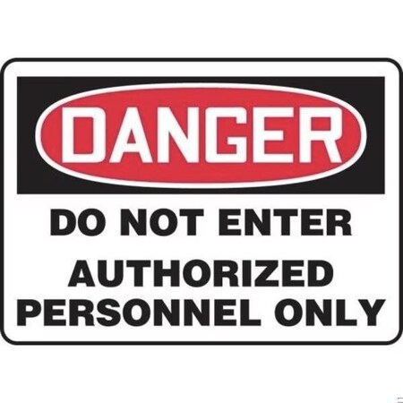 Accuform OSHA DANGER Safety Sign DO NOT SHMADM140XL SHMADM140XL